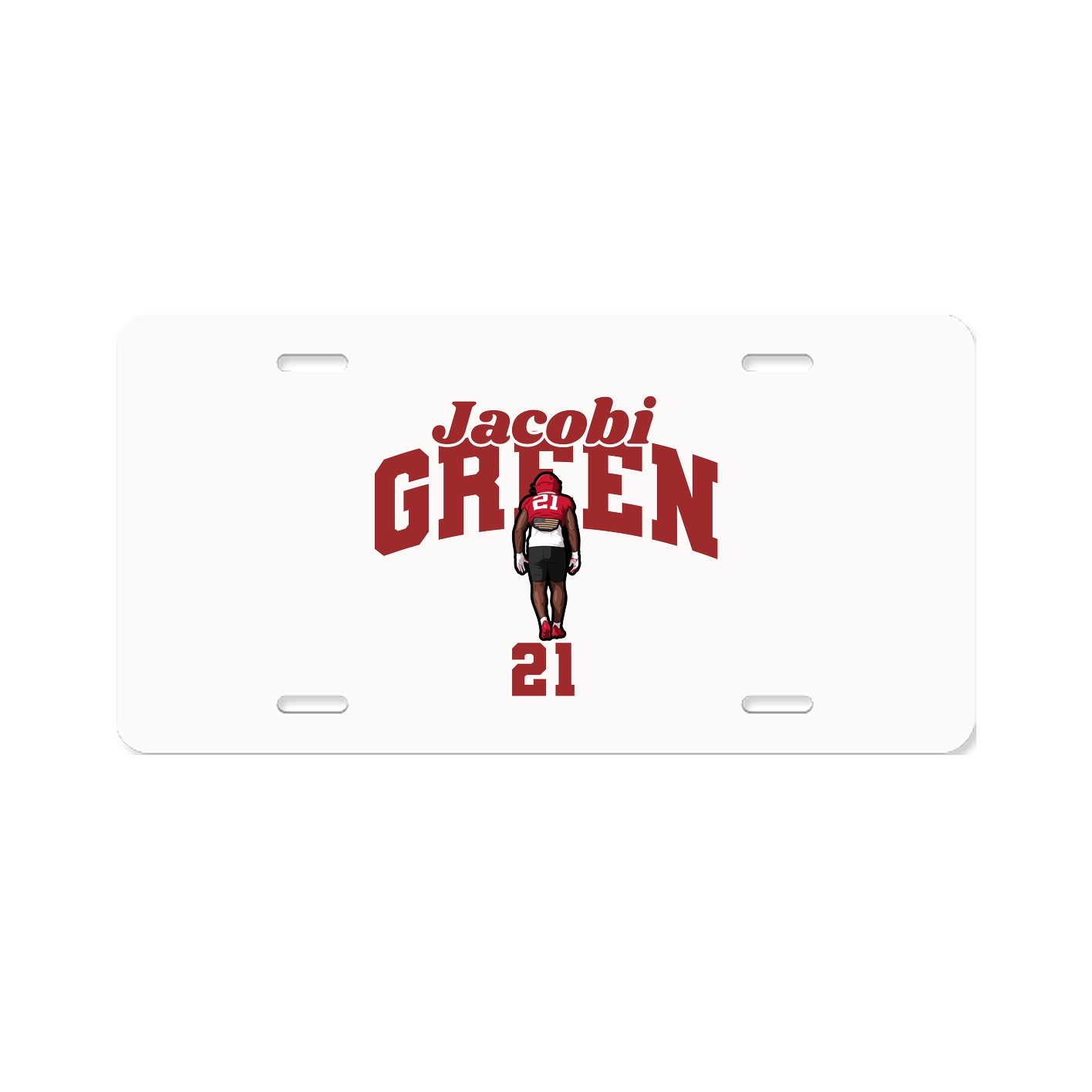License Plate — Signature Arch in Classic