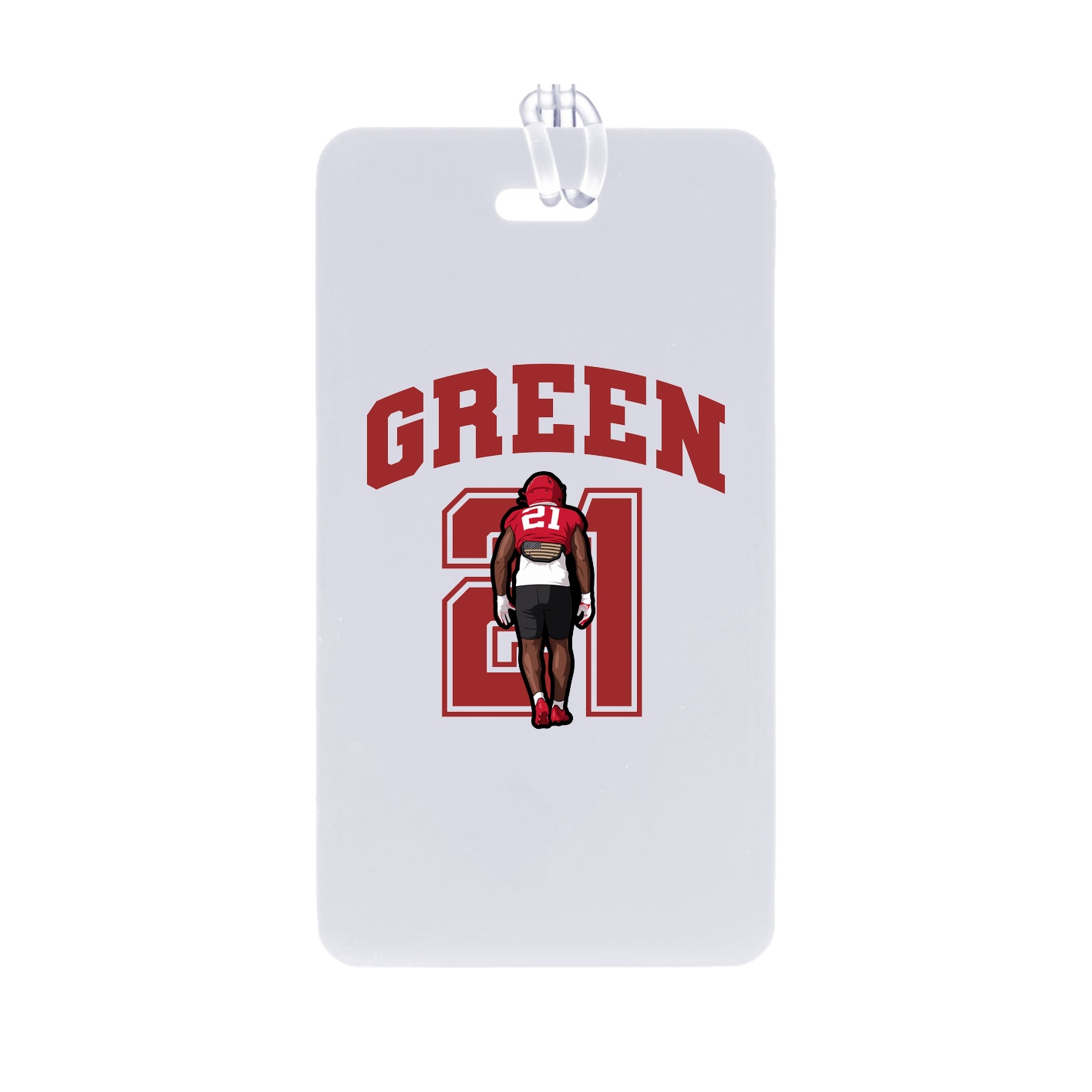 Bag Tag — Number in Classic