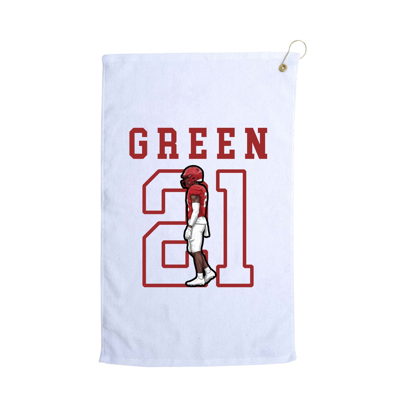 Golf Towel — Shirsey in White