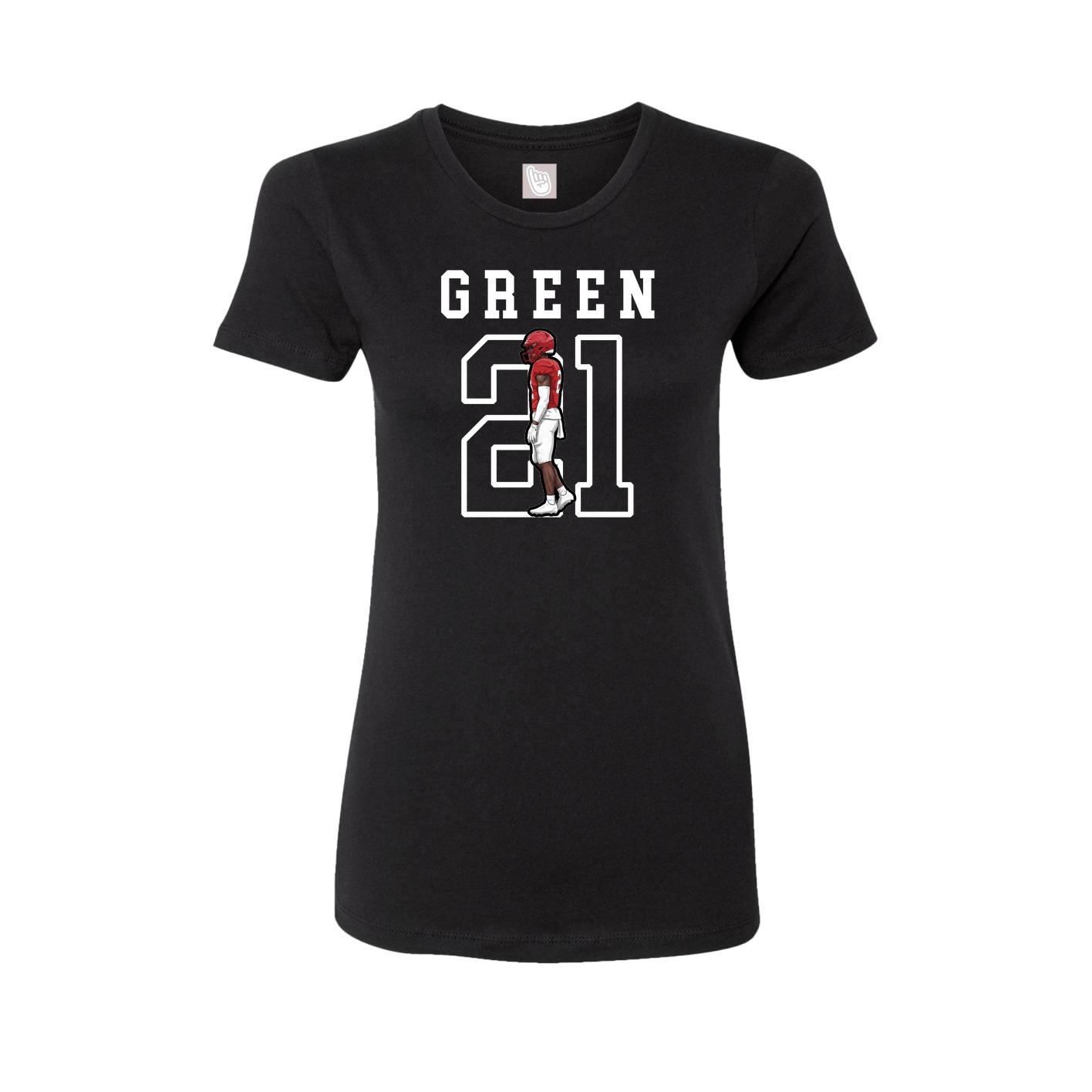 Fitted Women's Tee — Shirsey in Black