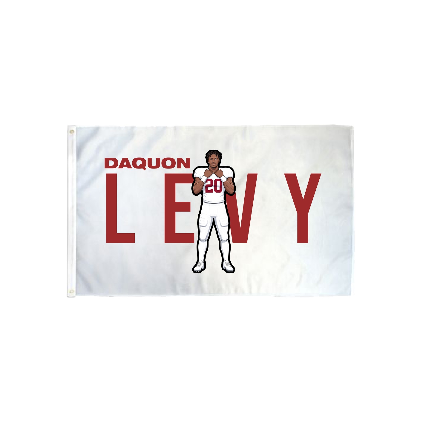 3x5 Flag — Player Name in Classic