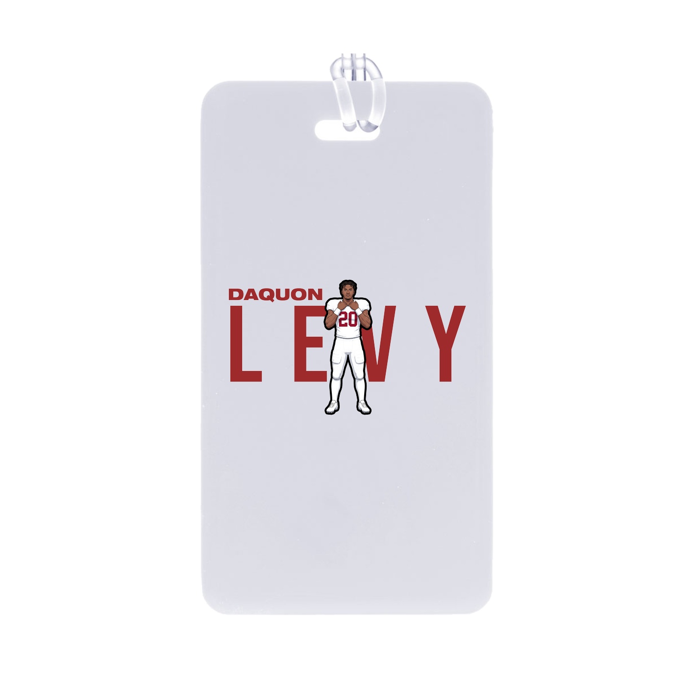 Bag Tag — Player Name in Classic