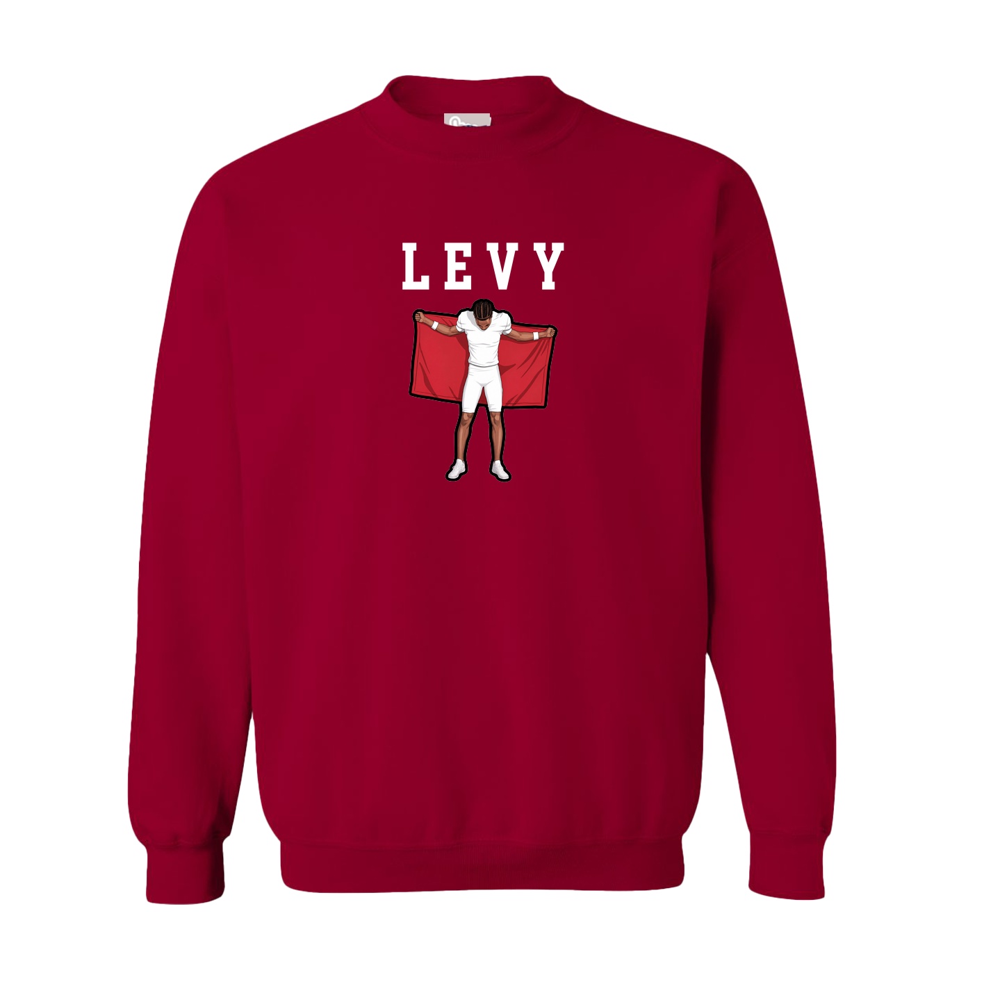 Fleece Crew — Shirsey in Cardinal