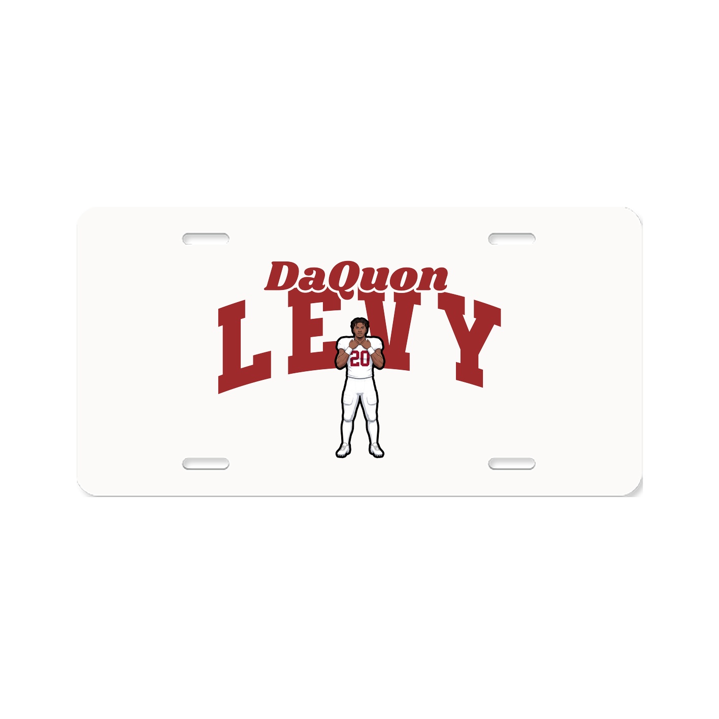 License Plate — Signature Arch in Classic
