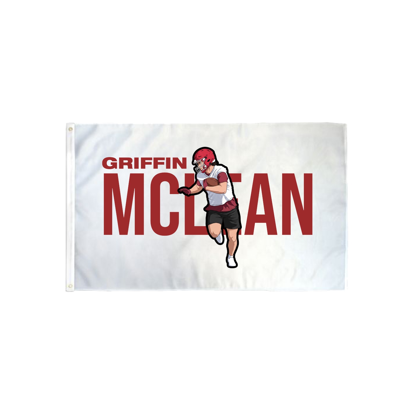 3x5 Flag — Player Name in Classic