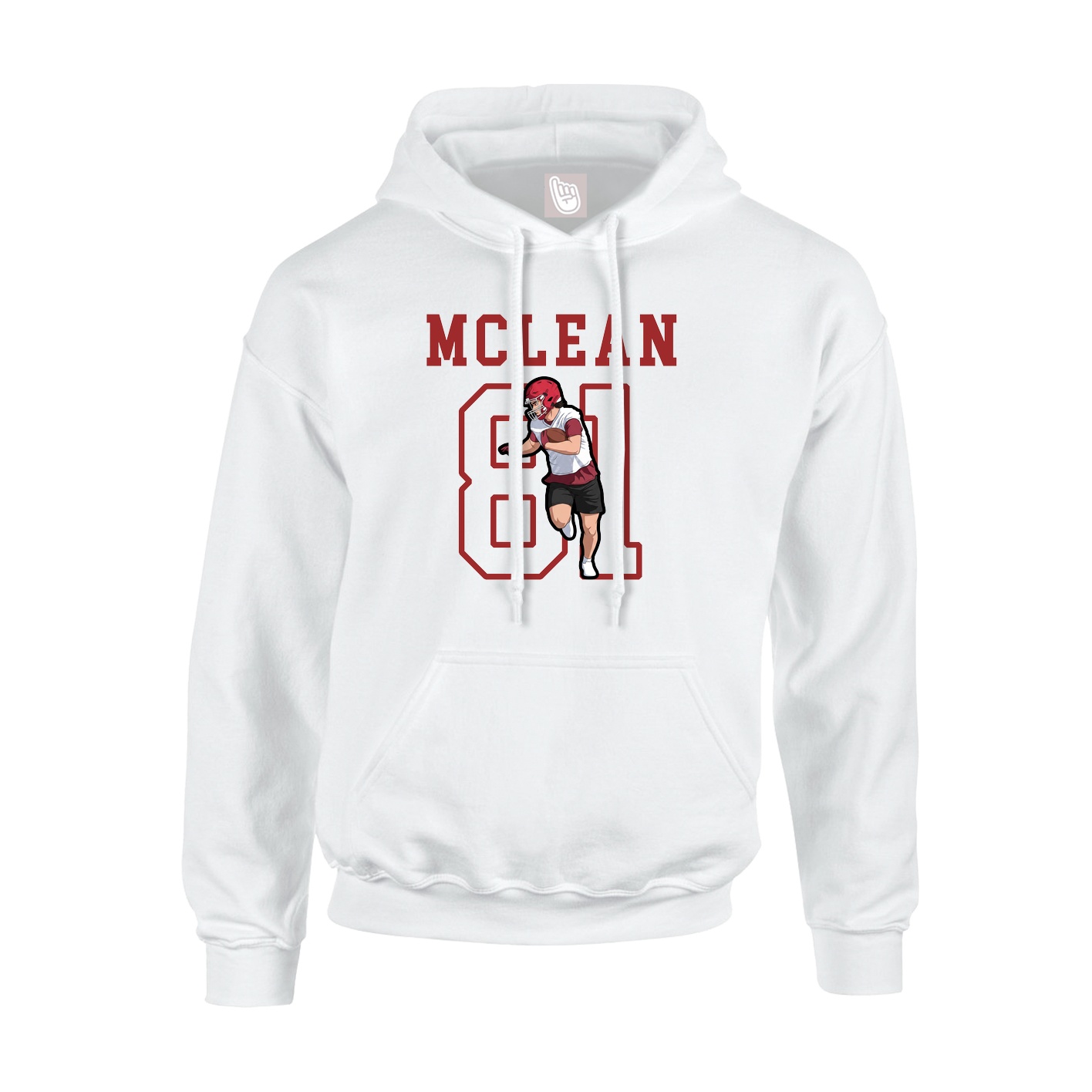 Youth Hoodie — Shirsey in White