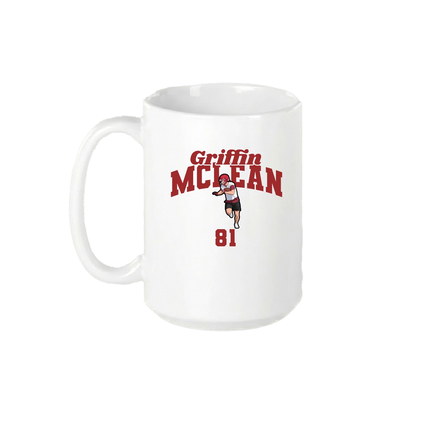 15oz Coffee Mug — Signature Arch in White