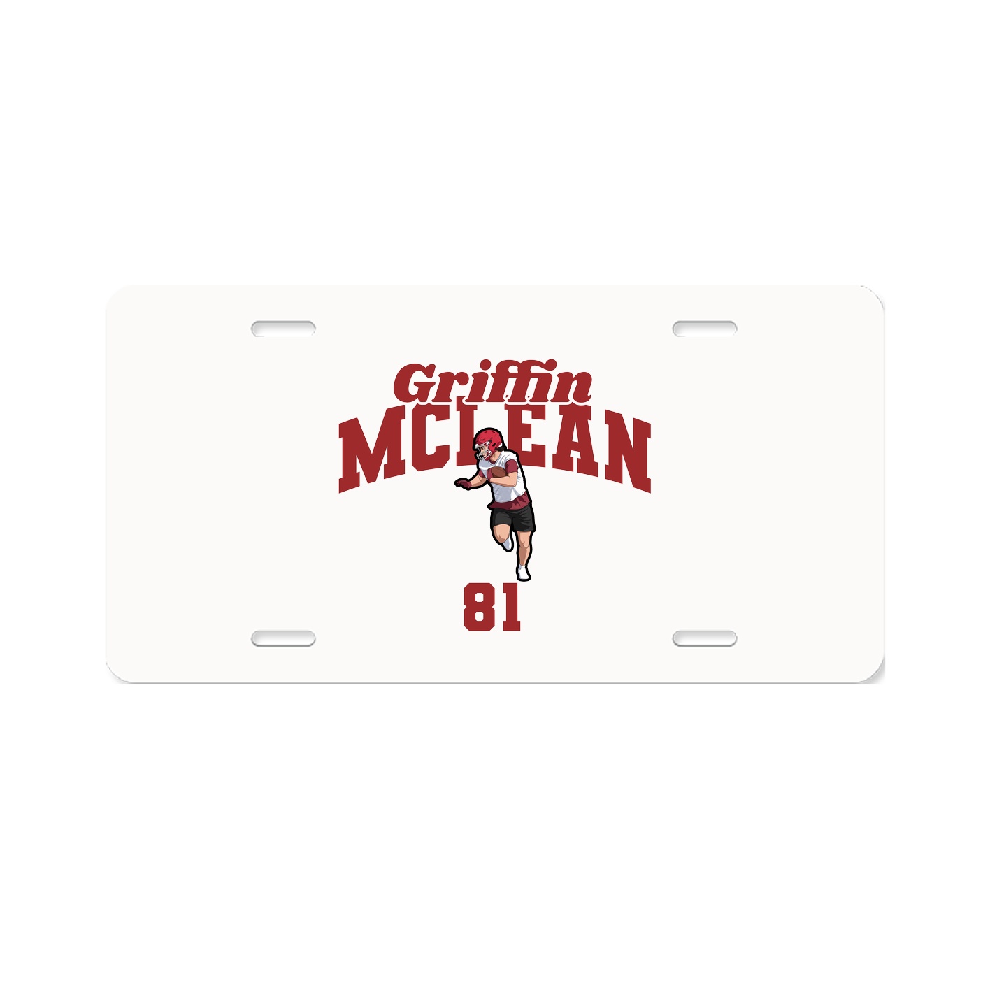 License Plate — Signature Arch in Classic