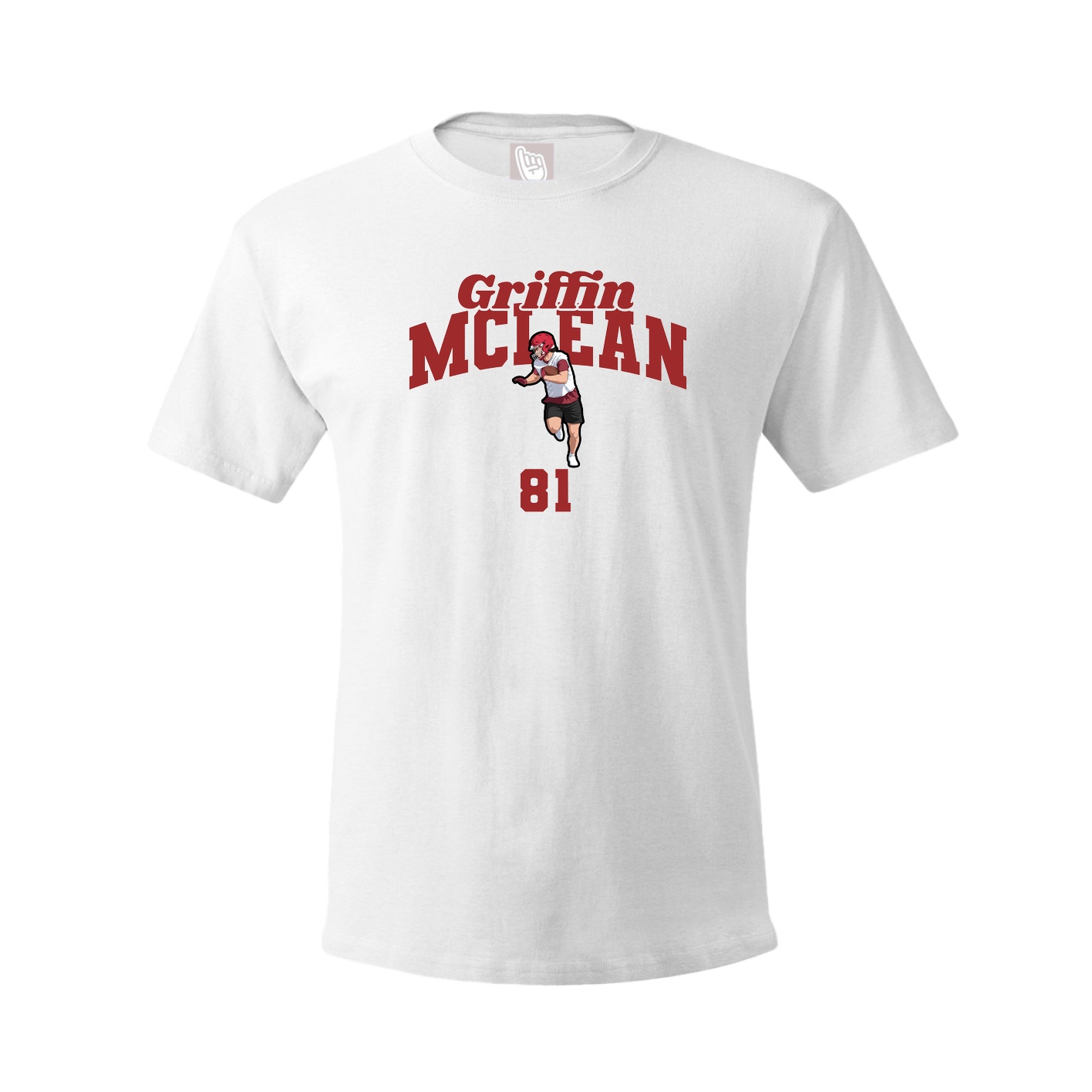 Tee — Signature Arch in White