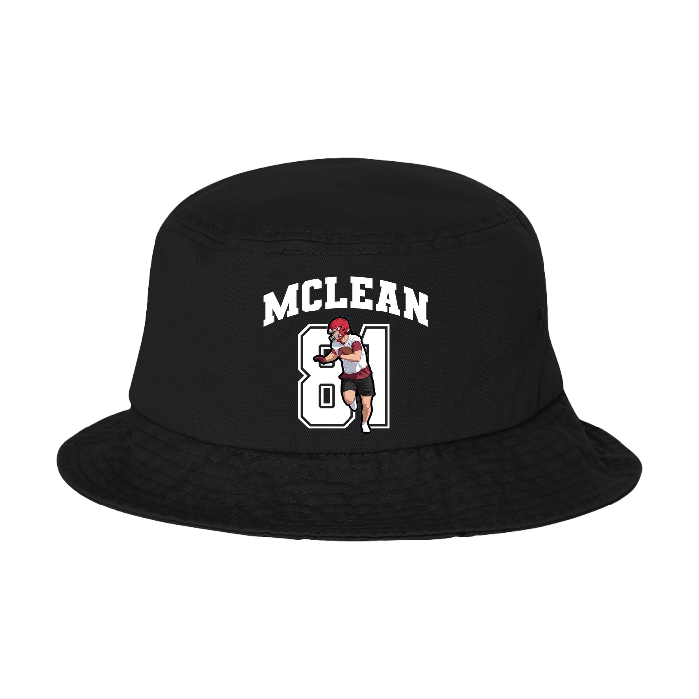 Bucket Cap — Number in Black