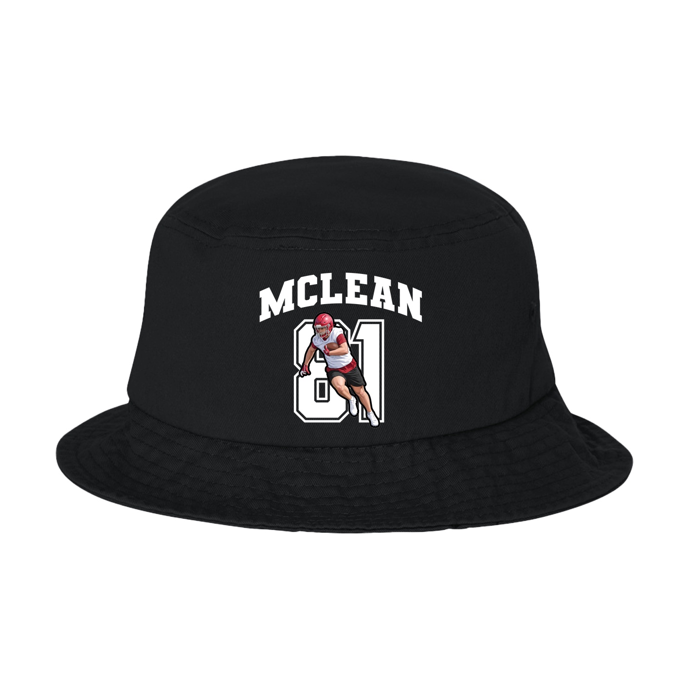 Bucket Cap — Number in Black