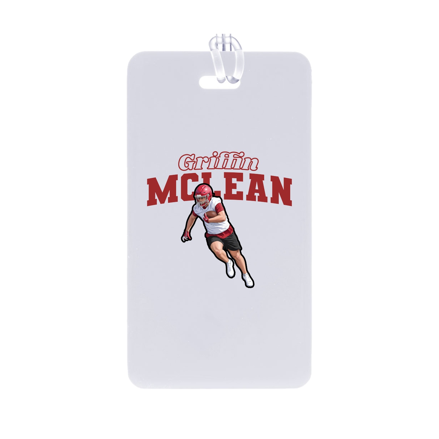 Bag Tag — Name Arch in Classic
