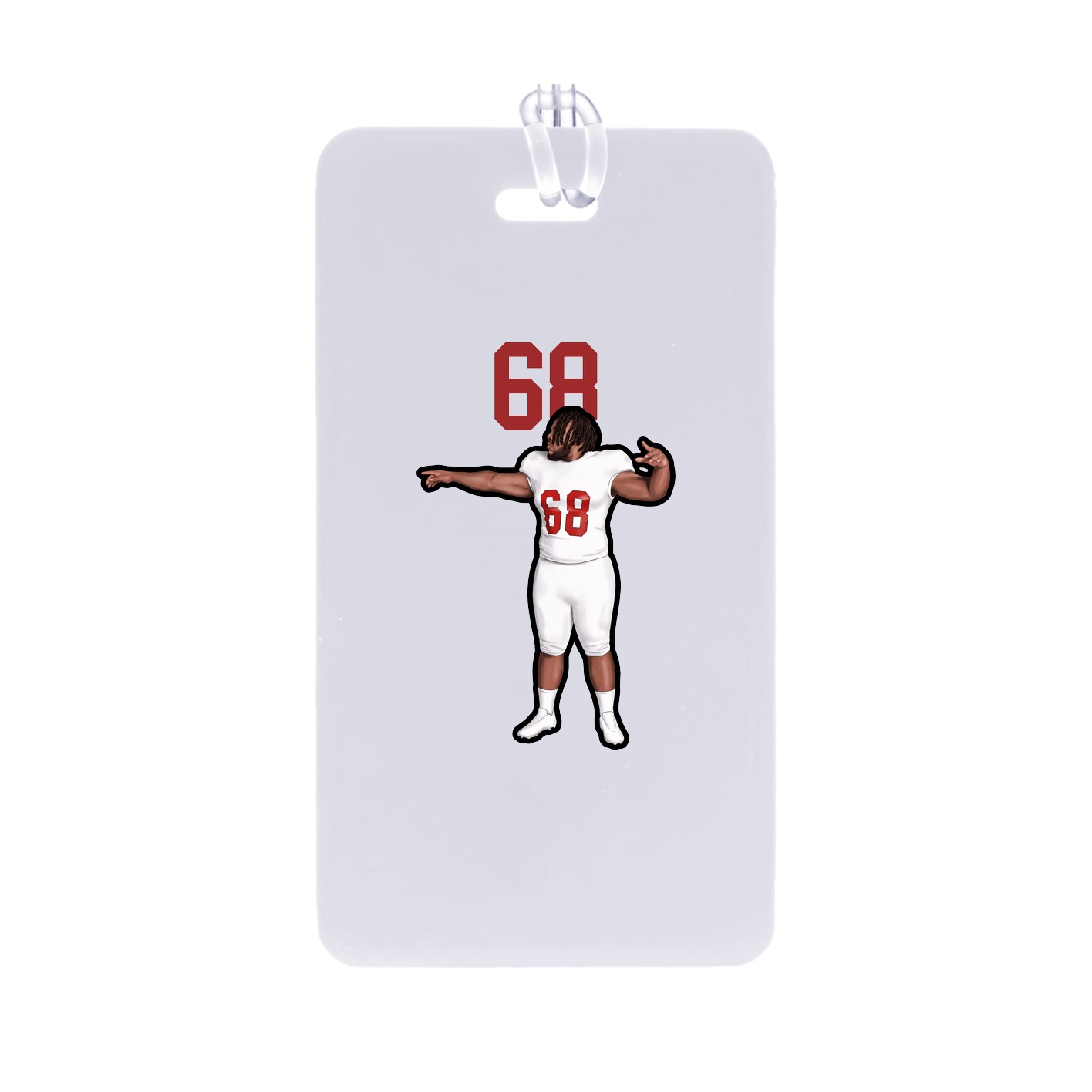 Bag Tag — Number Top in Classic