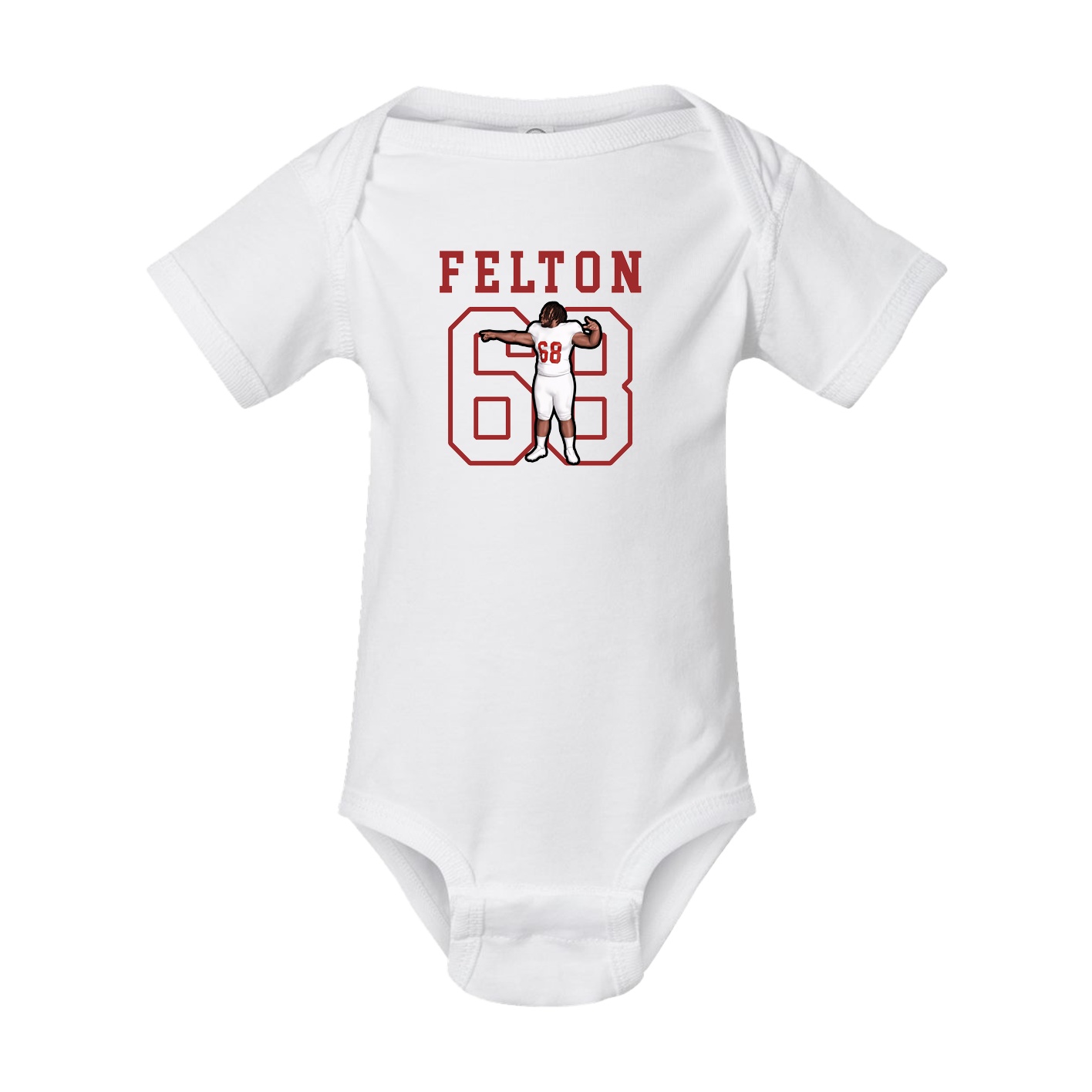 Baby Onesie — Shirsey in White