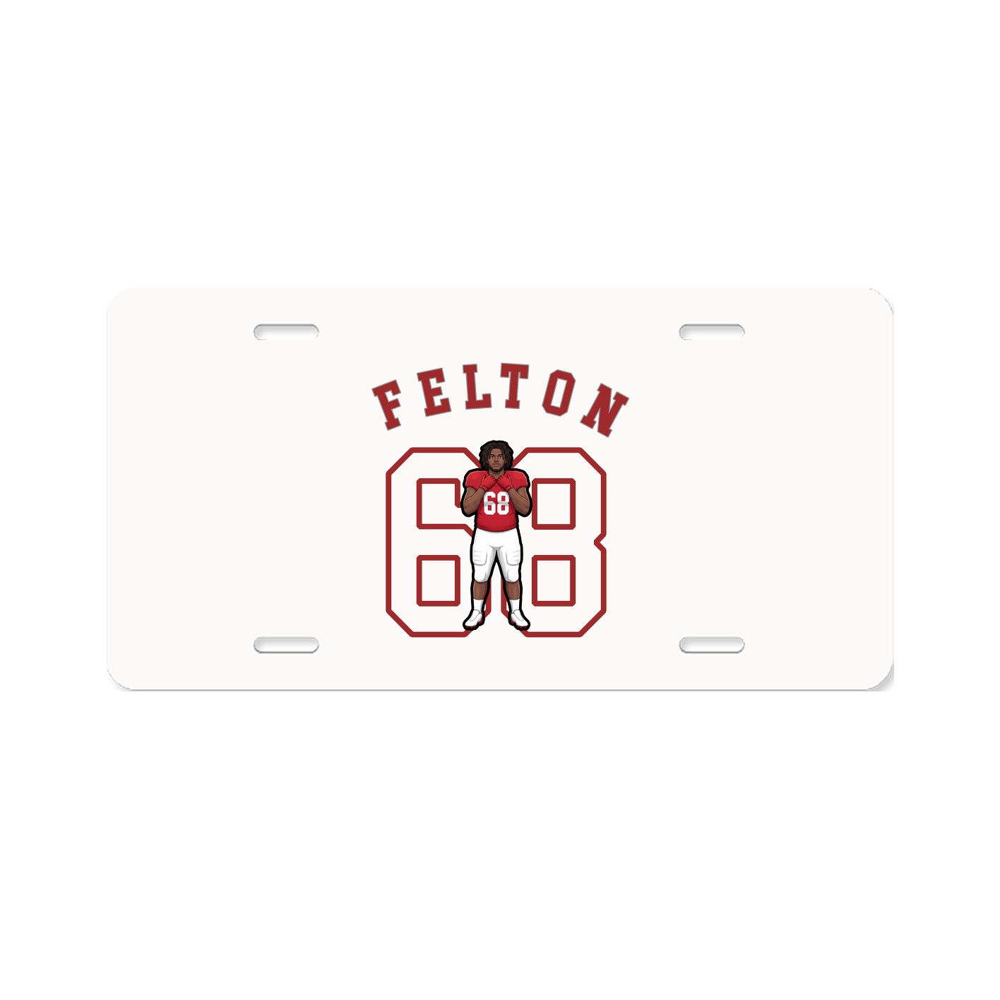 License Plate — Shirsey Arch in Classic