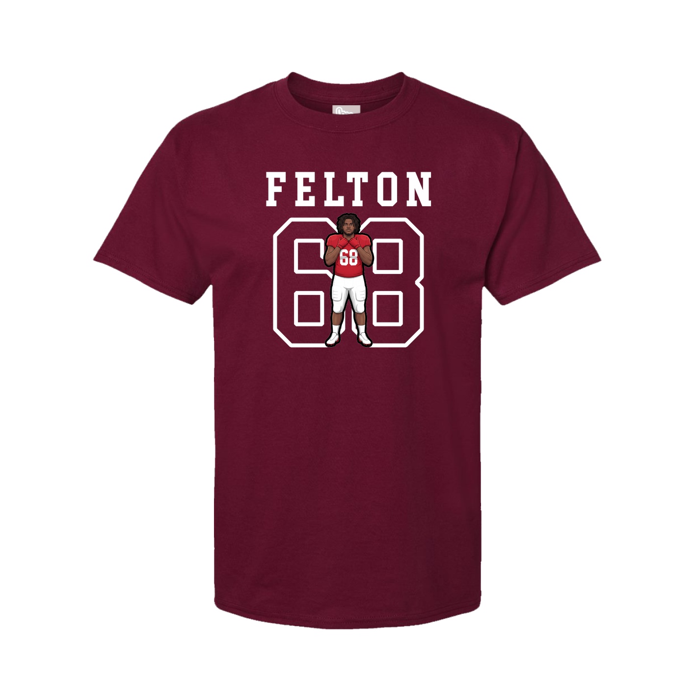 Youth Tee — Shirsey in Cardinal