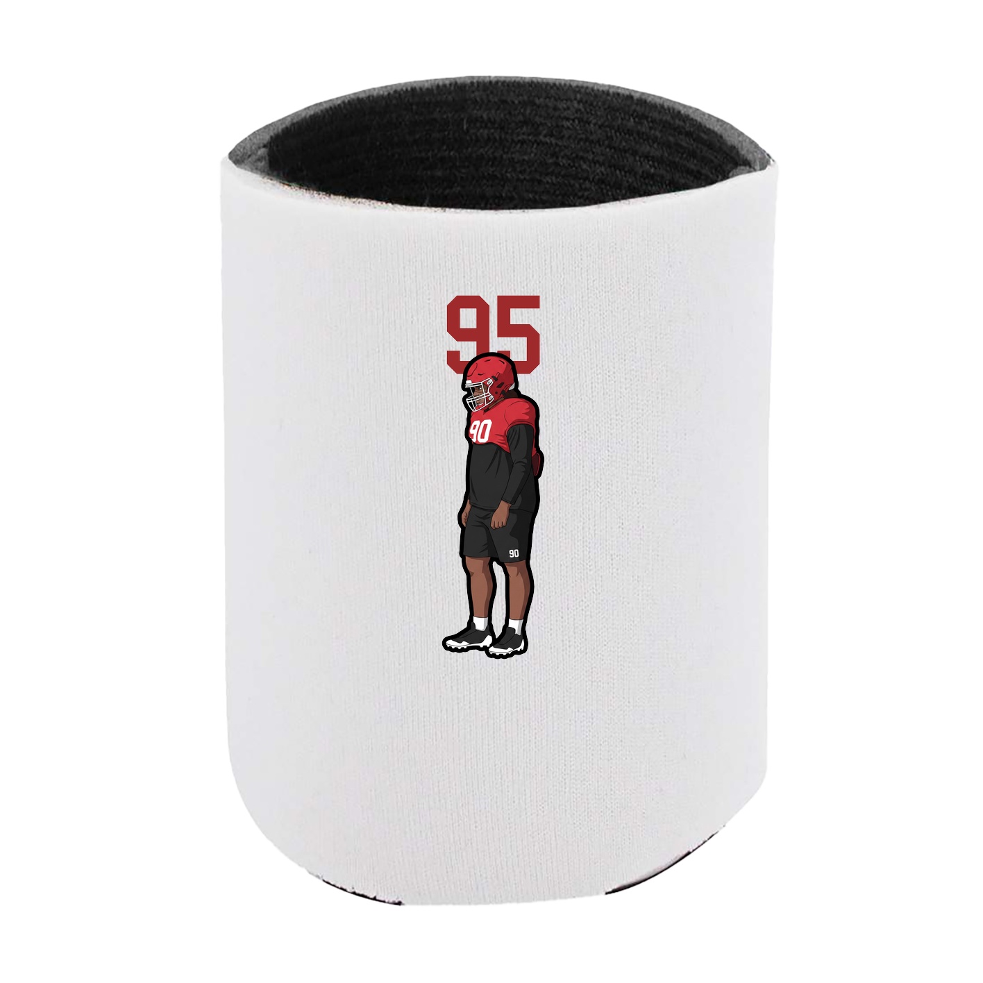 Can Holder — Number Top in White