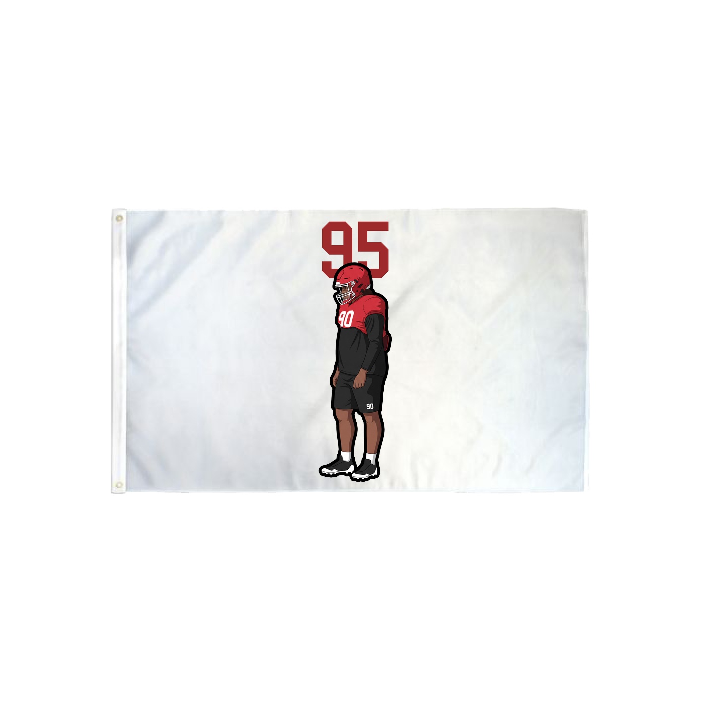 3x5 Flag — Number Top in Classic