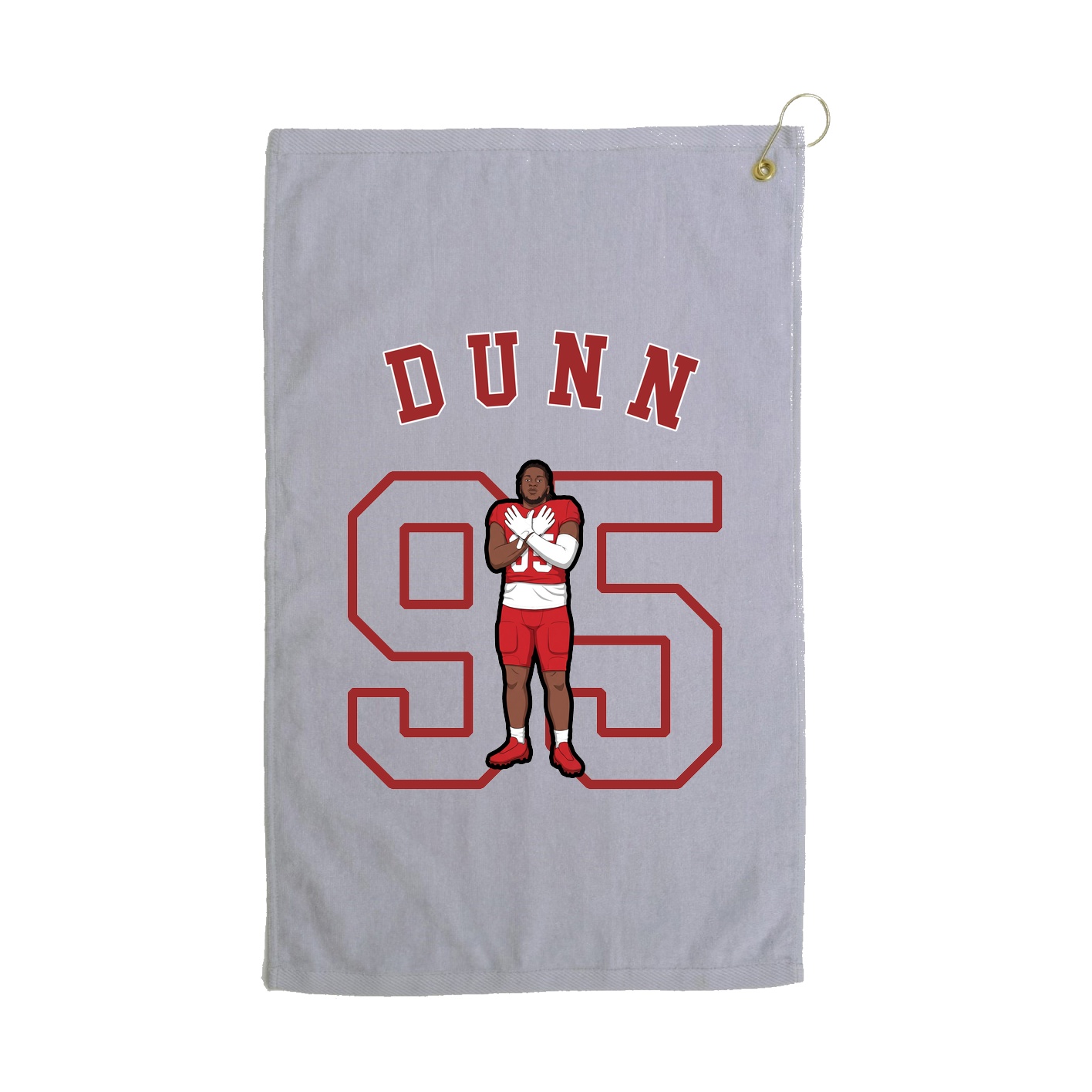 Golf Towel — Shirsey Arch in Grey