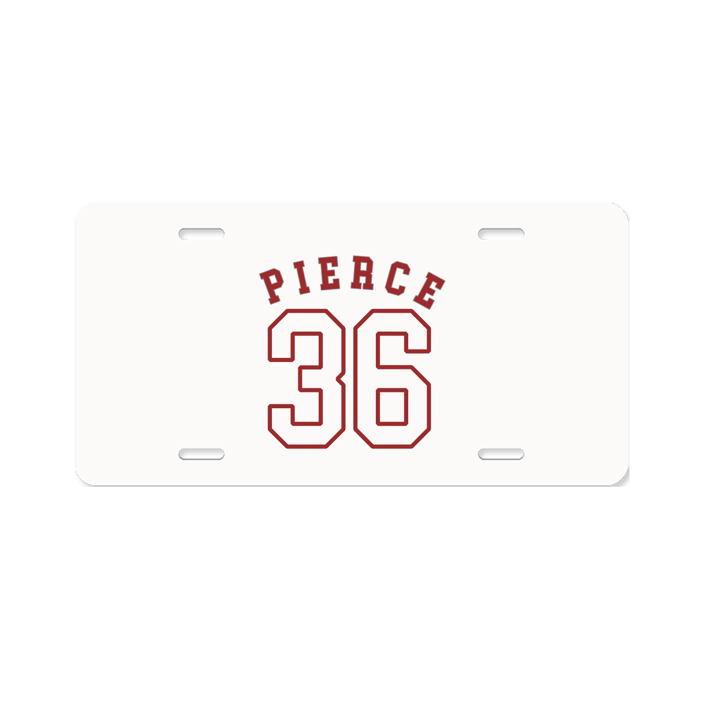 License Plate — Shirsey Arch in Classic