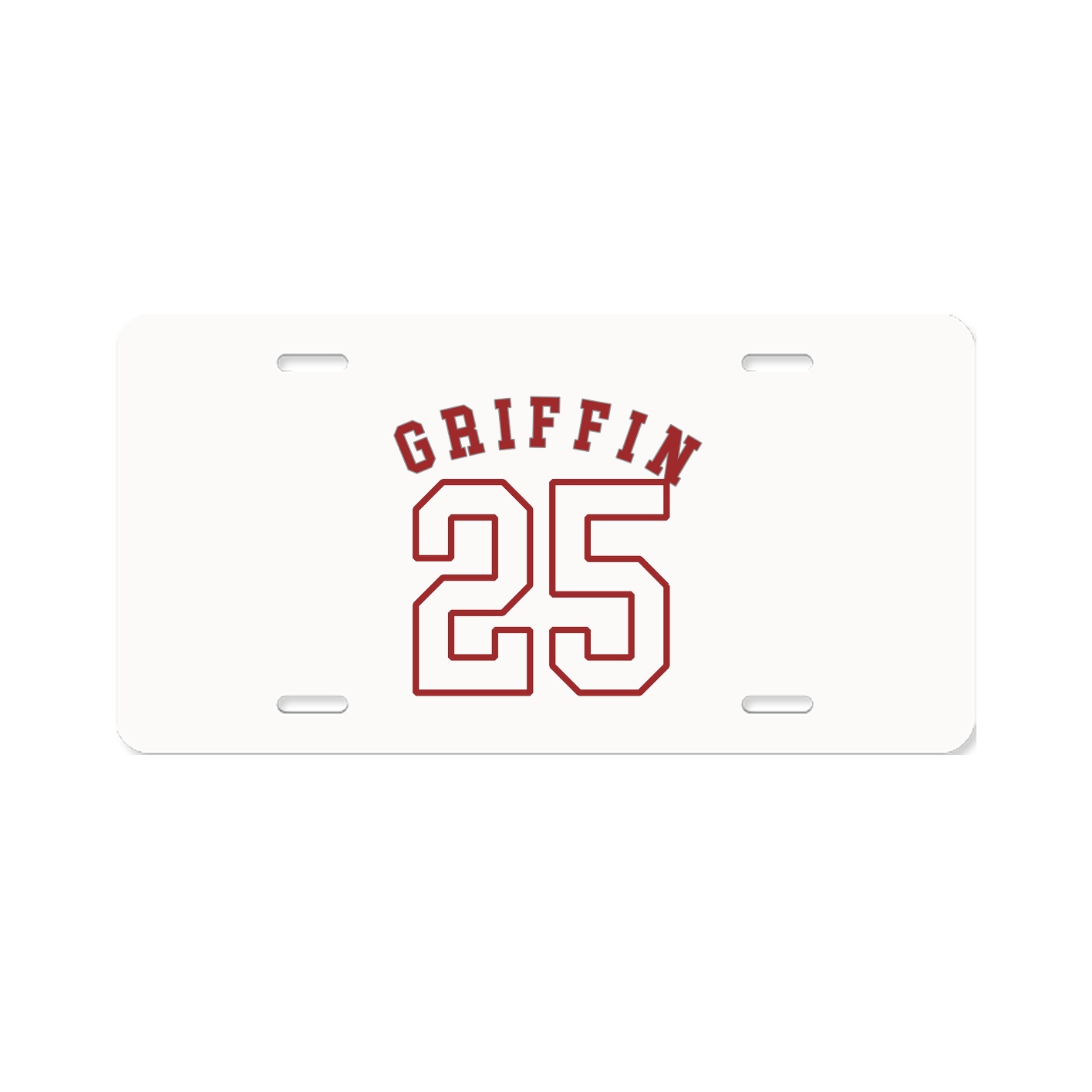 License Plate — Shirsey Arch in Classic