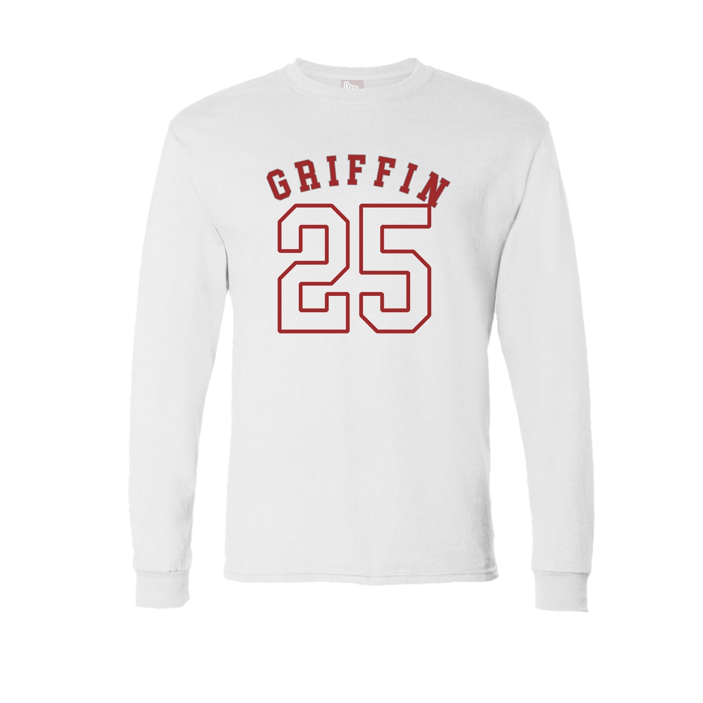 Long Sleeve Tee — Shirsey Arch in White