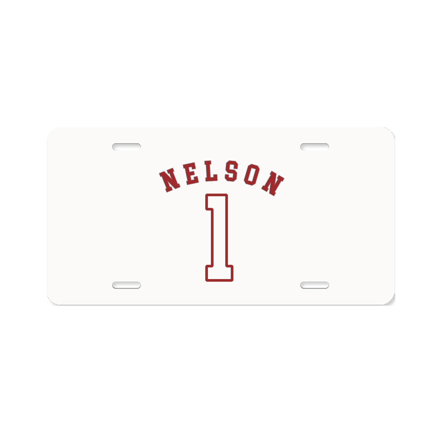 License Plate — Shirsey Arch in Classic