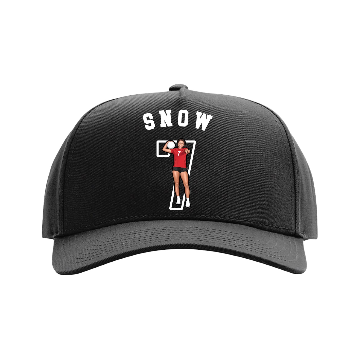 Full Fabric Five-Panel Champ Cap