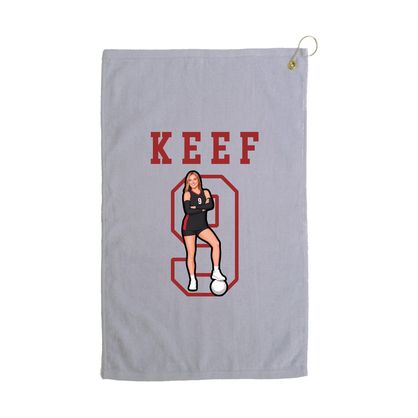 Golf Towel — Shirsey in Grey