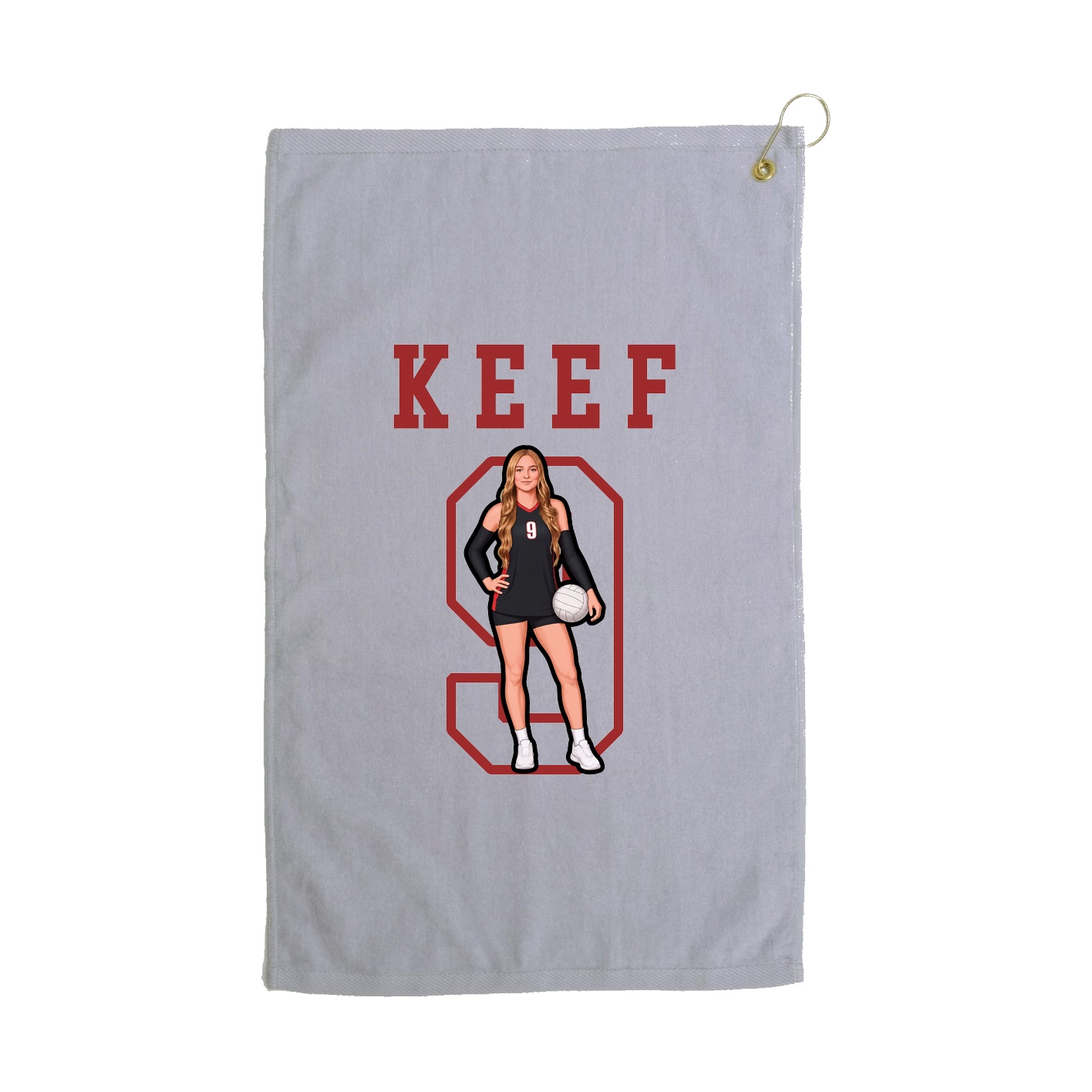 Golf Towel — Shirsey in Grey