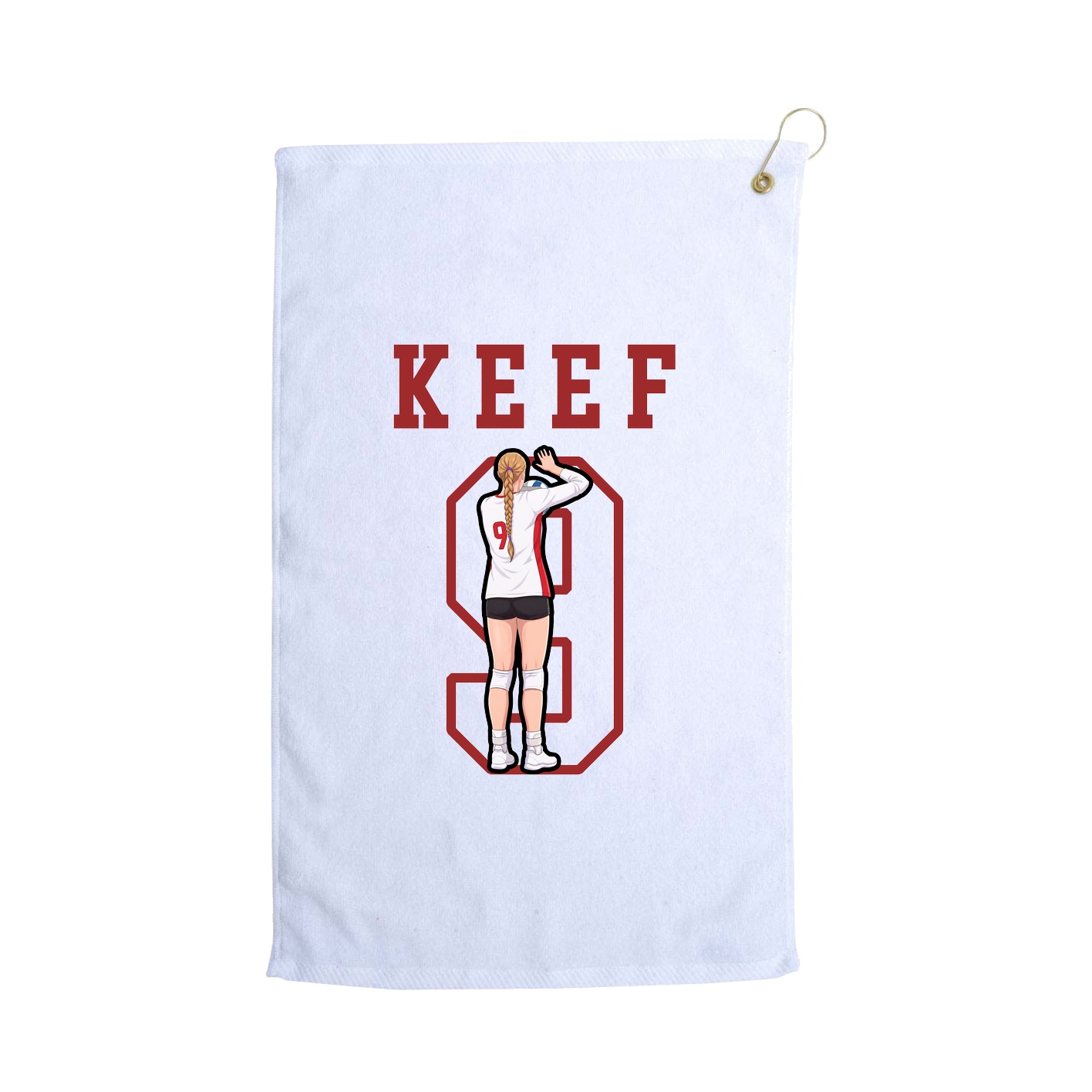 Golf Towel — Shirsey in White