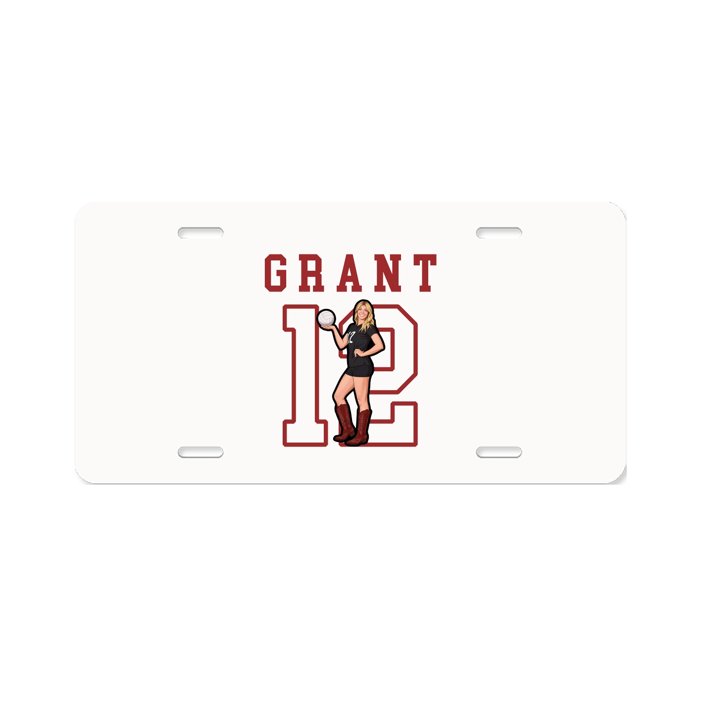 License Plate — Shirsey in Classic