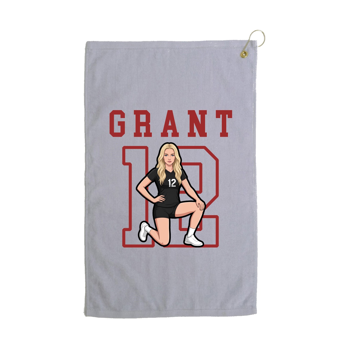 Golf Towel — Shirsey in Grey