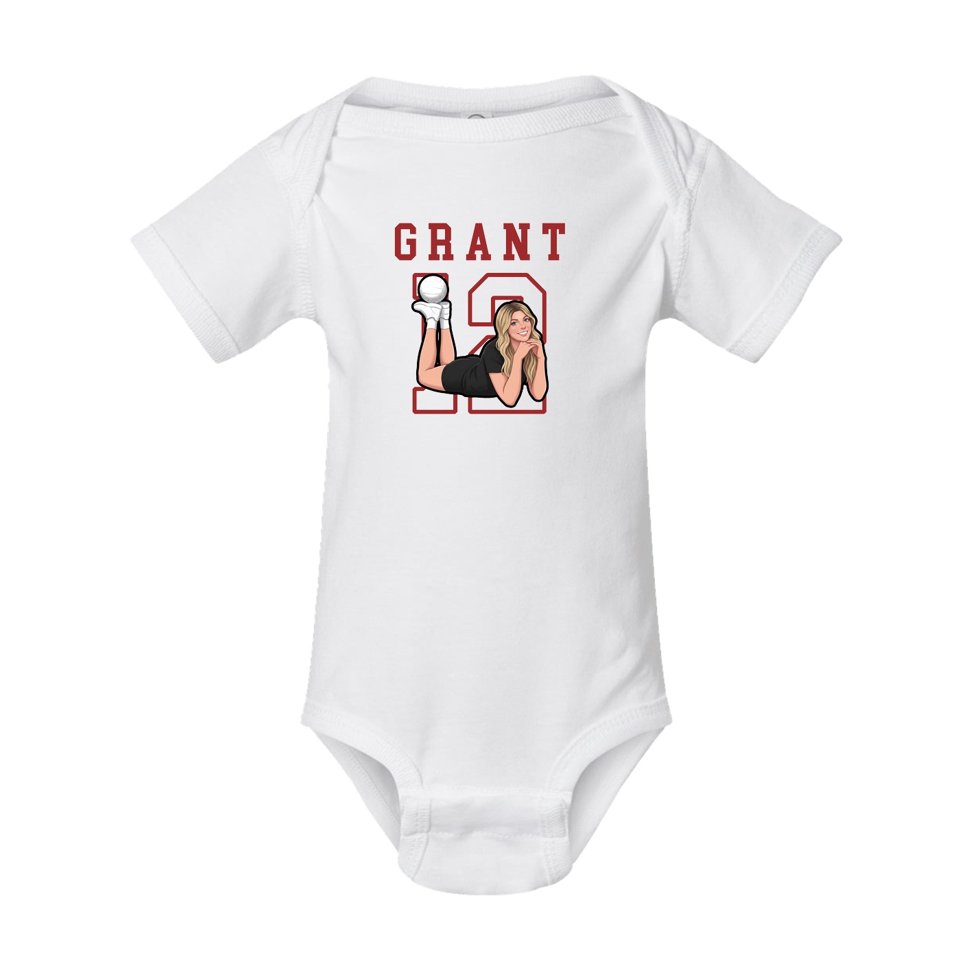 Baby Onesie — Shirsey in White