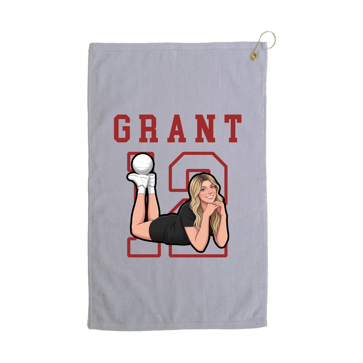 Golf Towel — Shirsey in Grey
