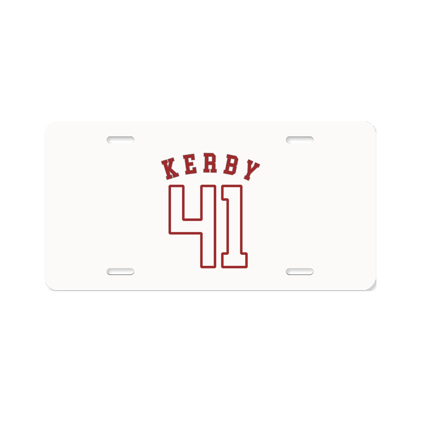 License Plate — Shirsey Arch in Classic