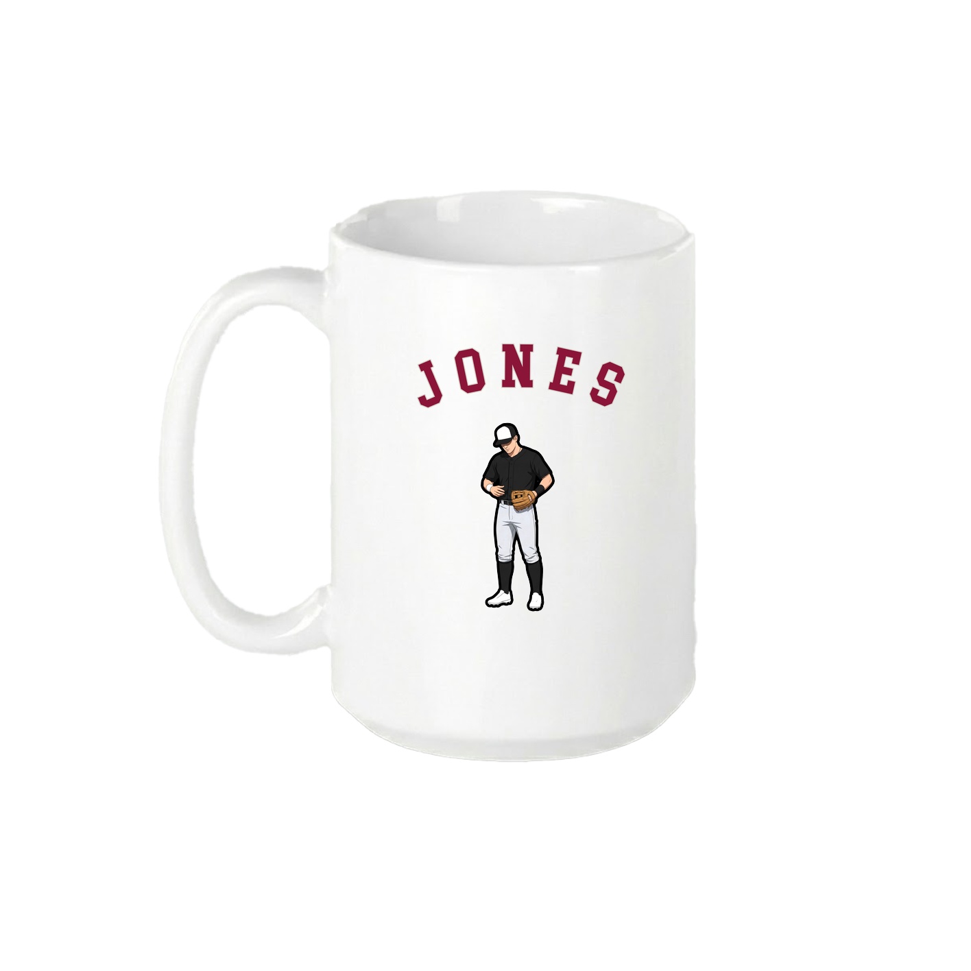 15oz Coffee Mug — Shirsey Arch in White