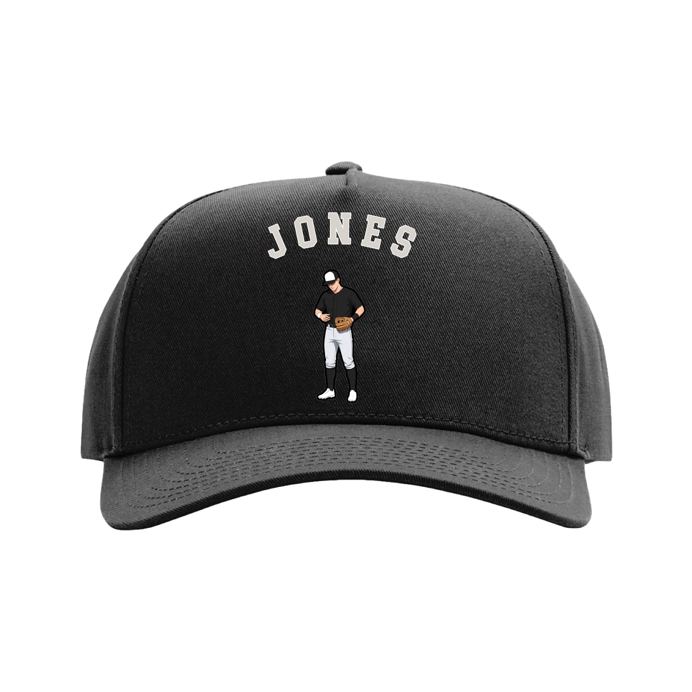 Full Fabric Five-Panel Champ Cap