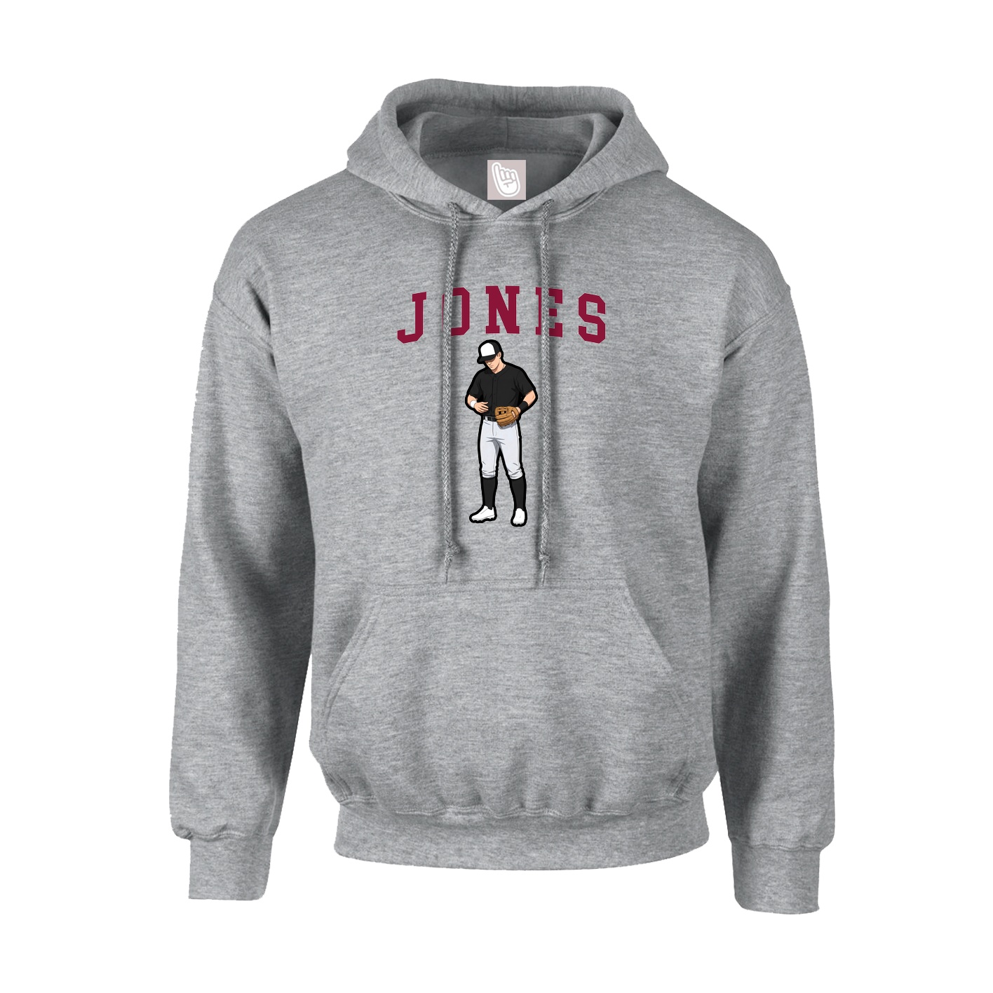 Hoodie — Shirsey in Grey