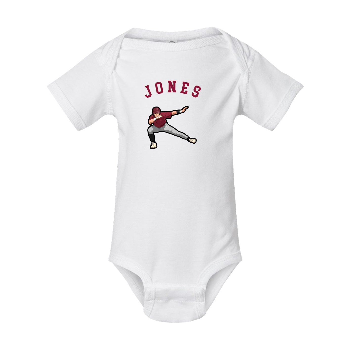 Baby Onesie — Shirsey Arch in White