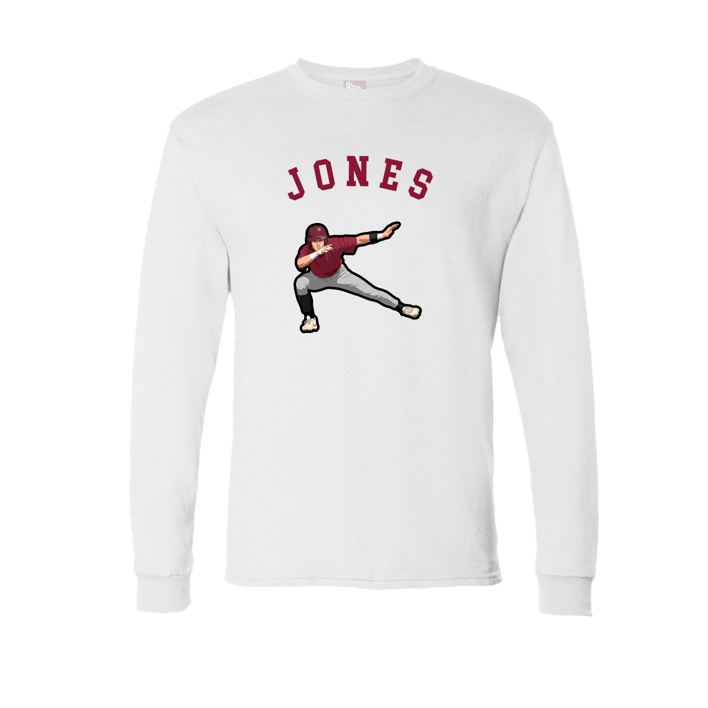 Long Sleeve Tee — Shirsey Arch in White