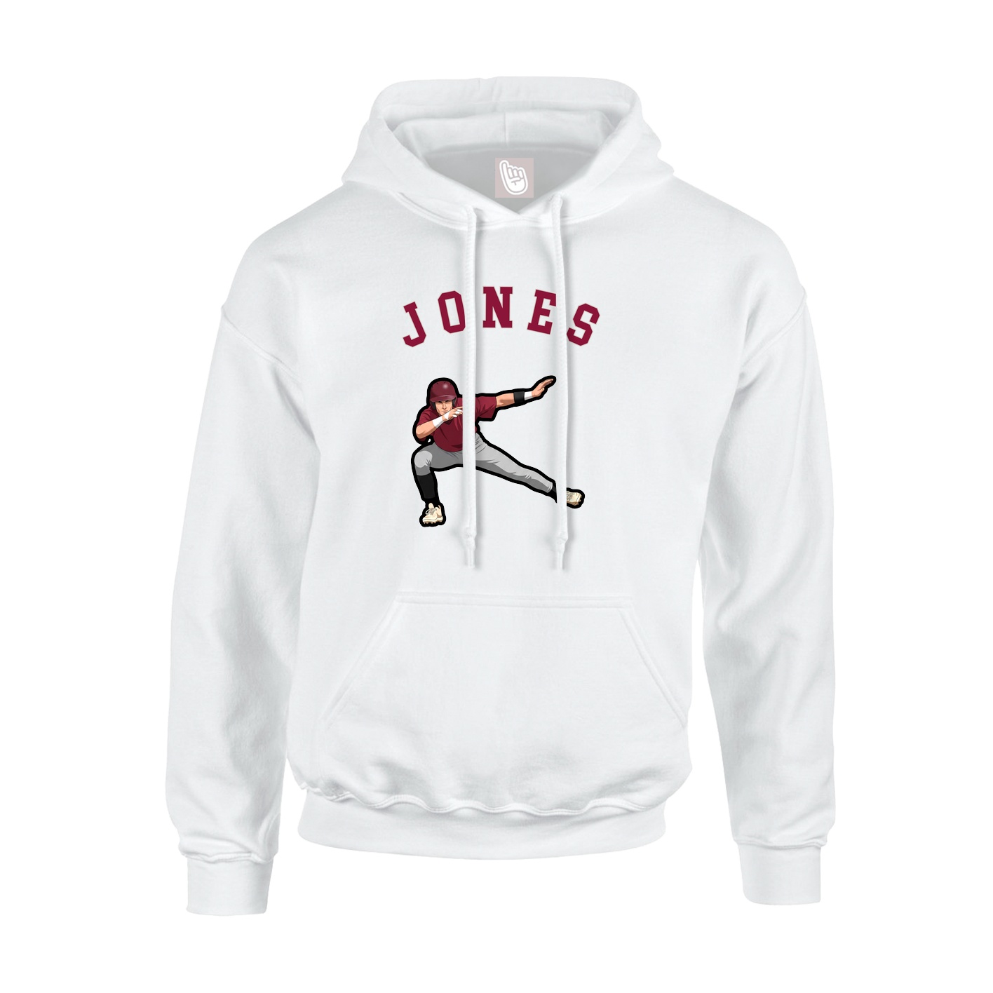 Youth Hoodie — Shirsey Arch in White