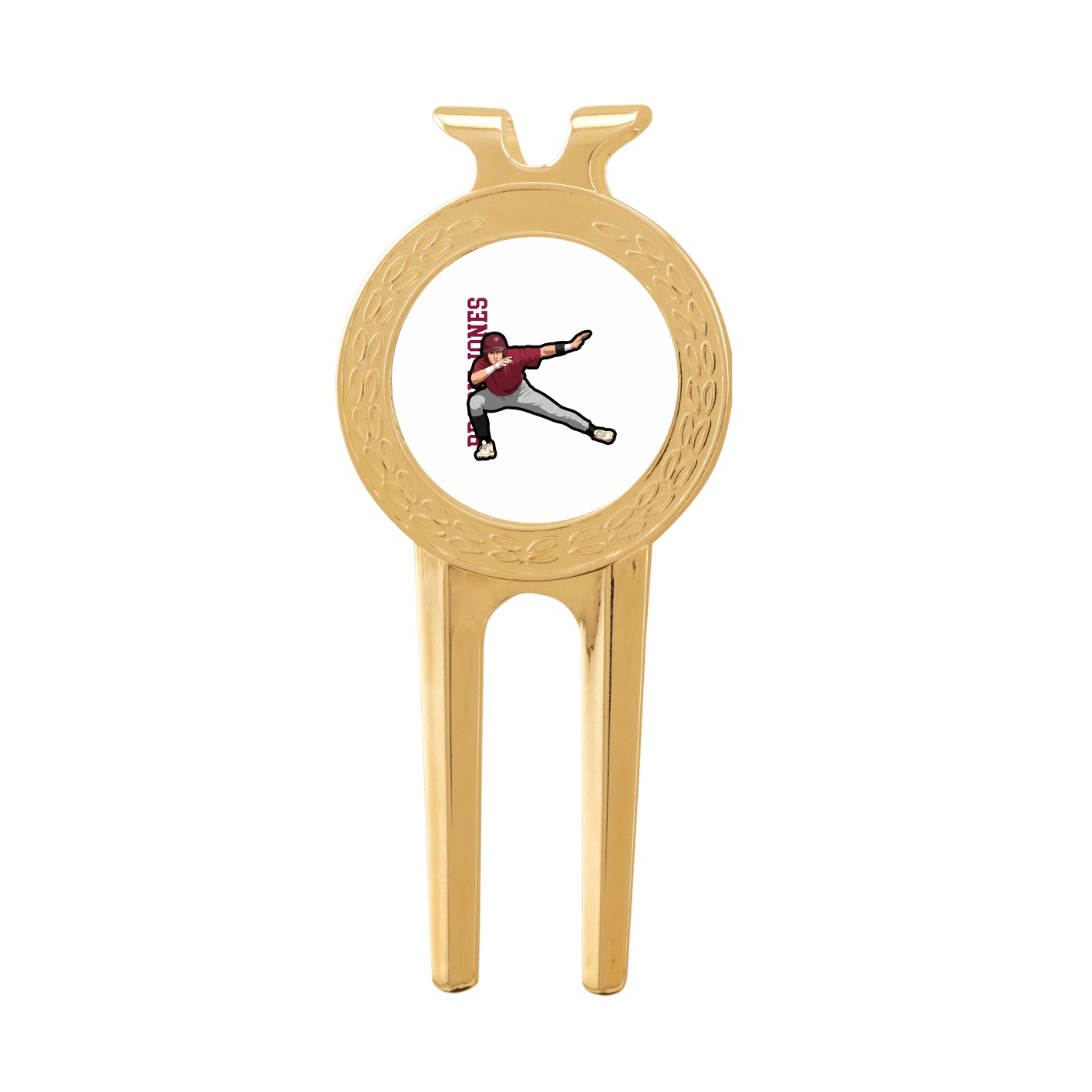 Divot Tool with Ball Marker — Name Vertical in Classic