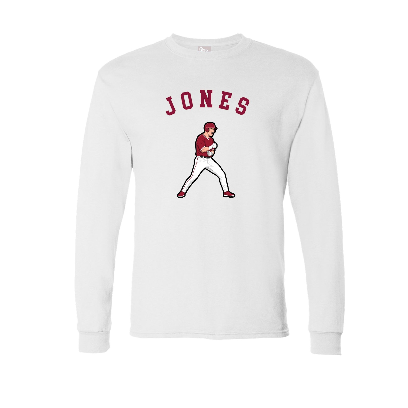 Long Sleeve Tee — Shirsey Arch in White