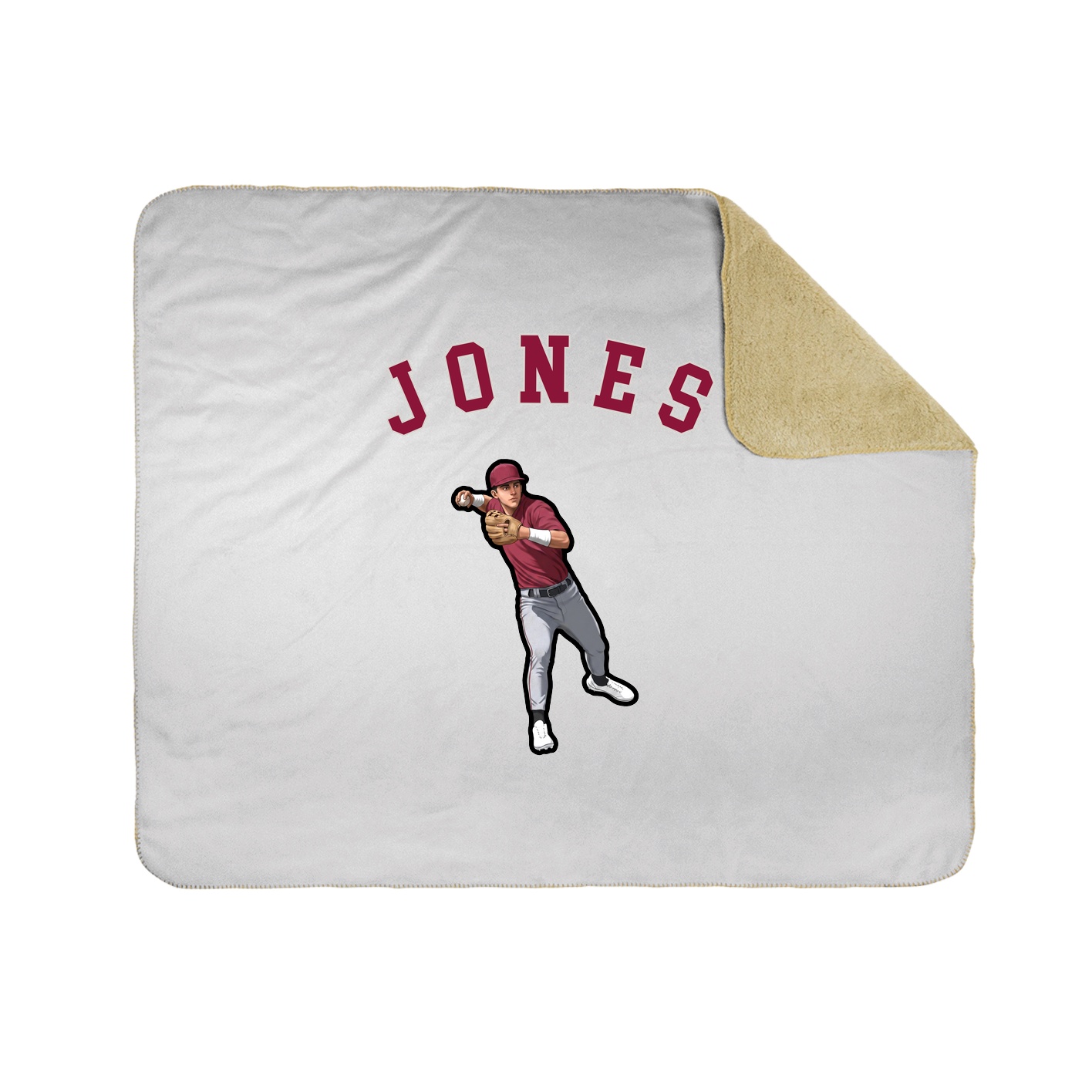 Throw Blanket — Shirsey Arch in White
