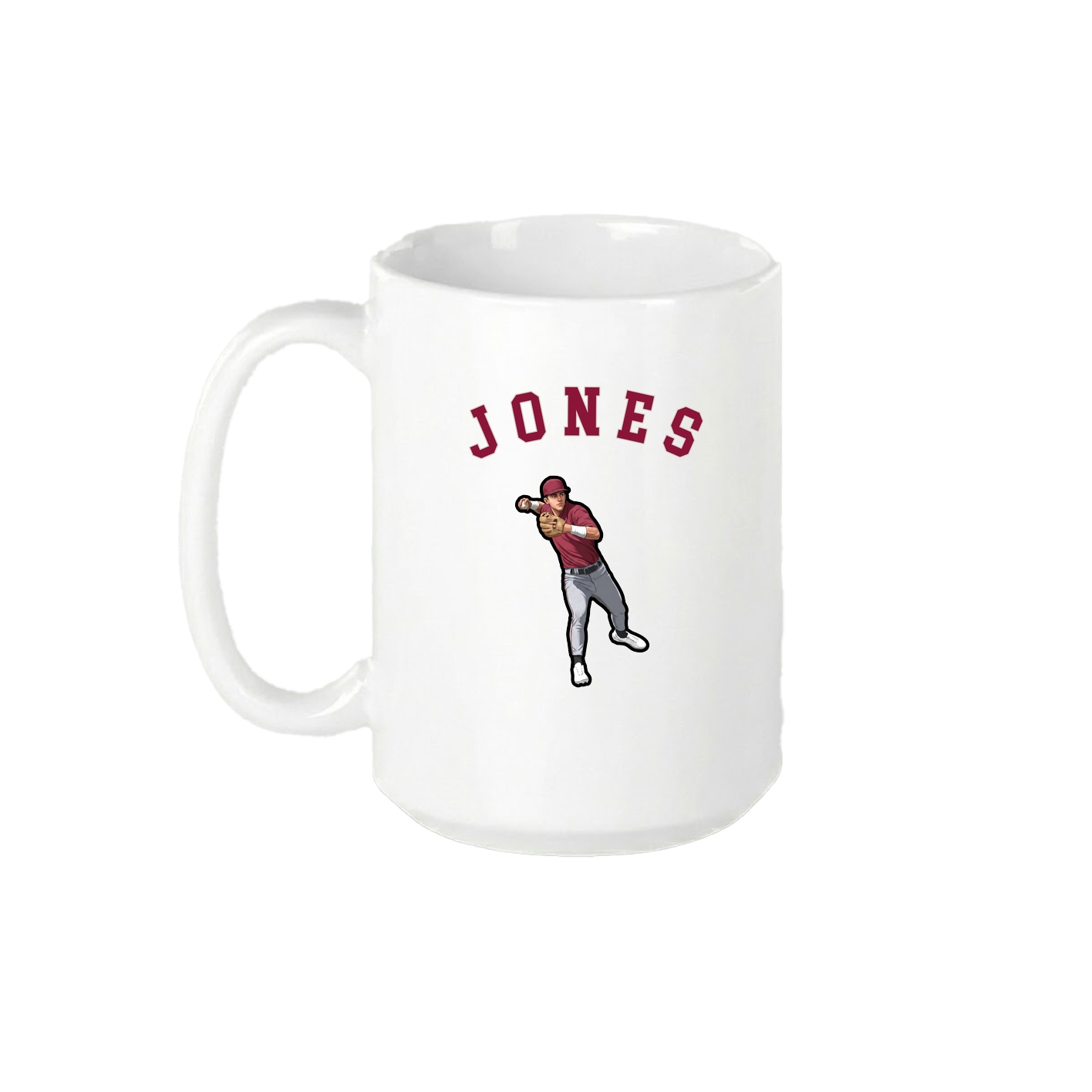 15oz Coffee Mug — Shirsey Arch in White