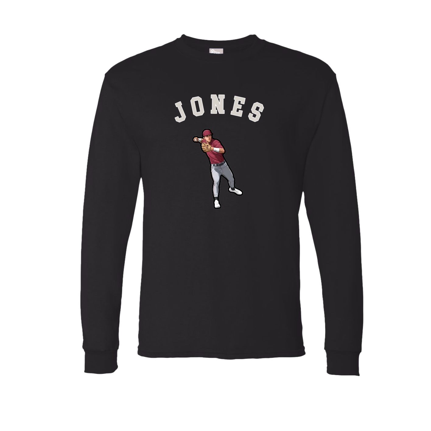 Long Sleeve Tee — Shirsey Arch in Black