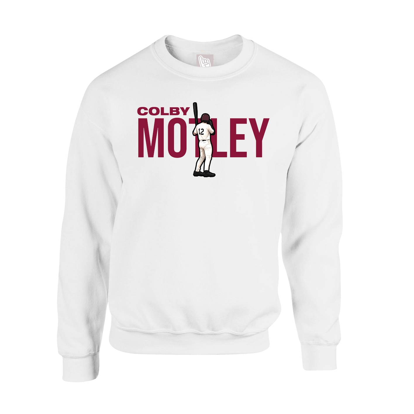 Fleece Crew — Player Name in White