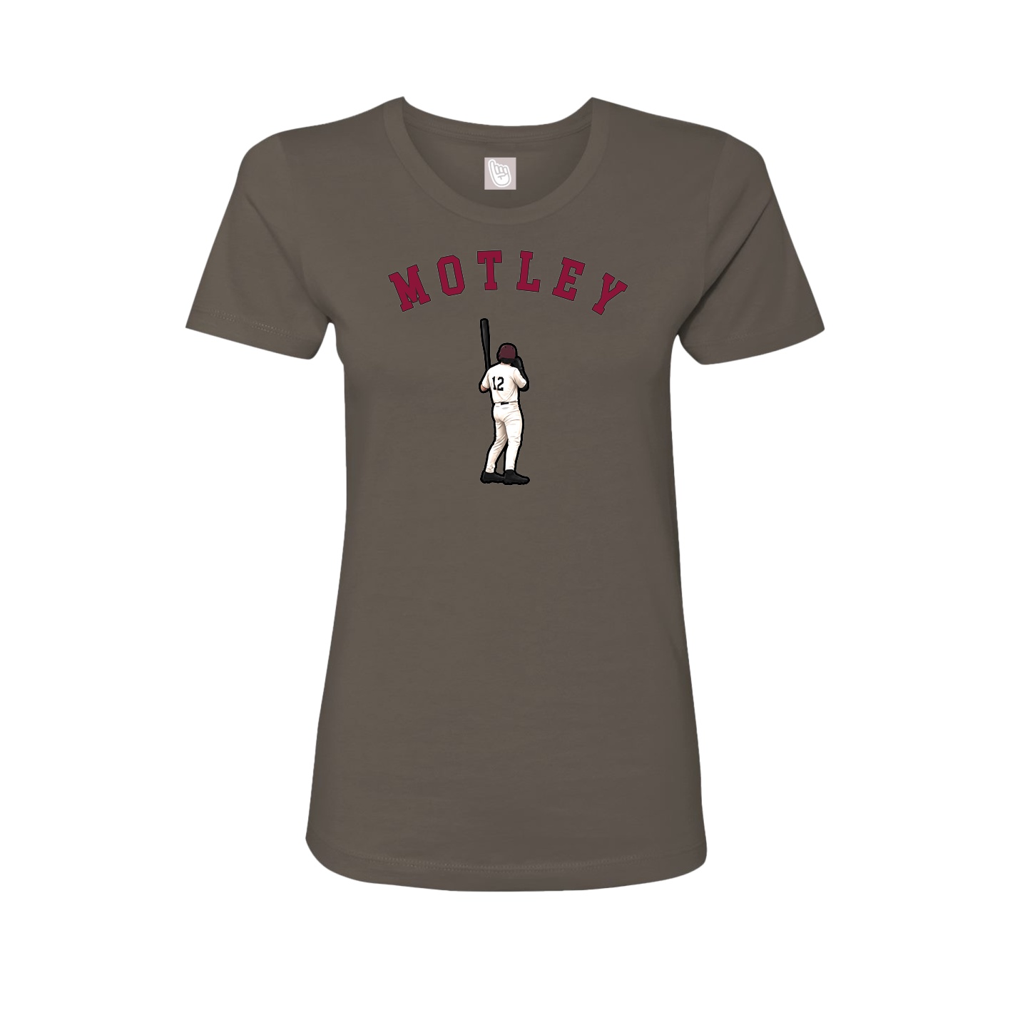 Fitted Women's Tee — Shirsey Arch in Grey