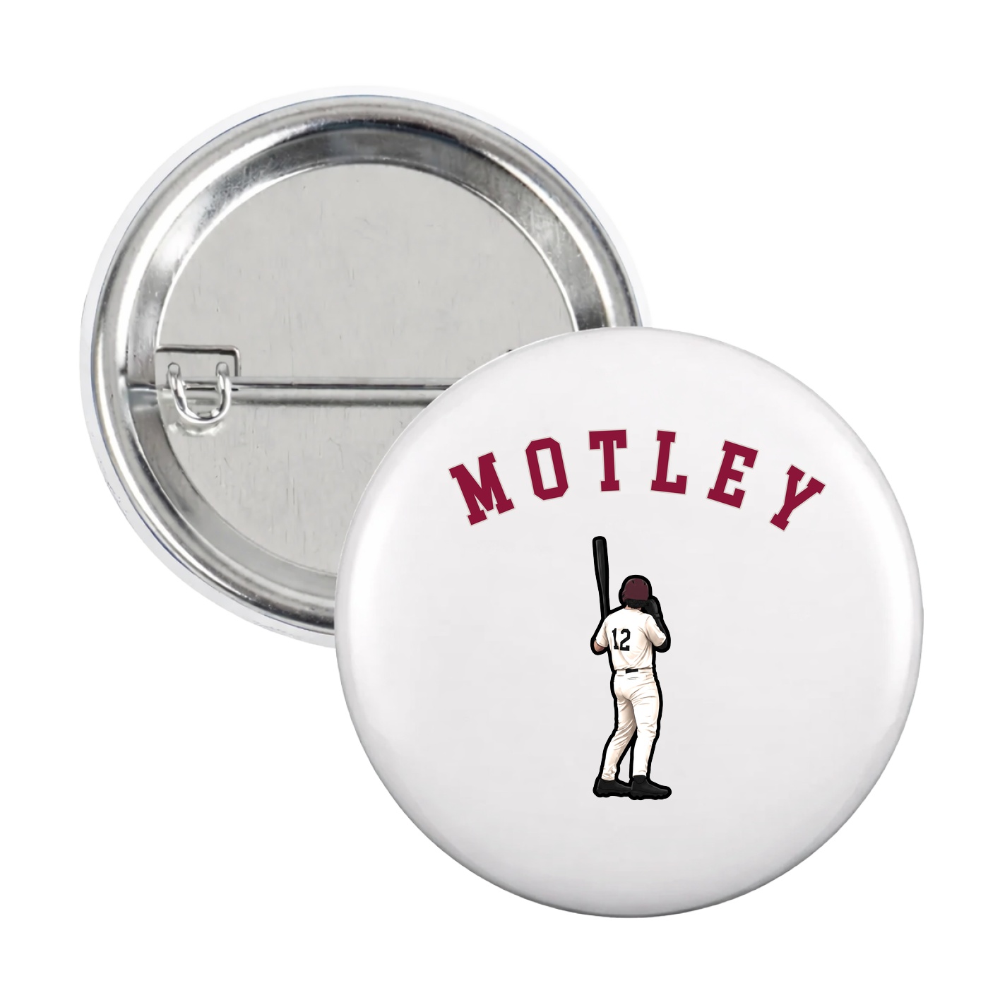 Game Day Button — Shirsey Arch in White